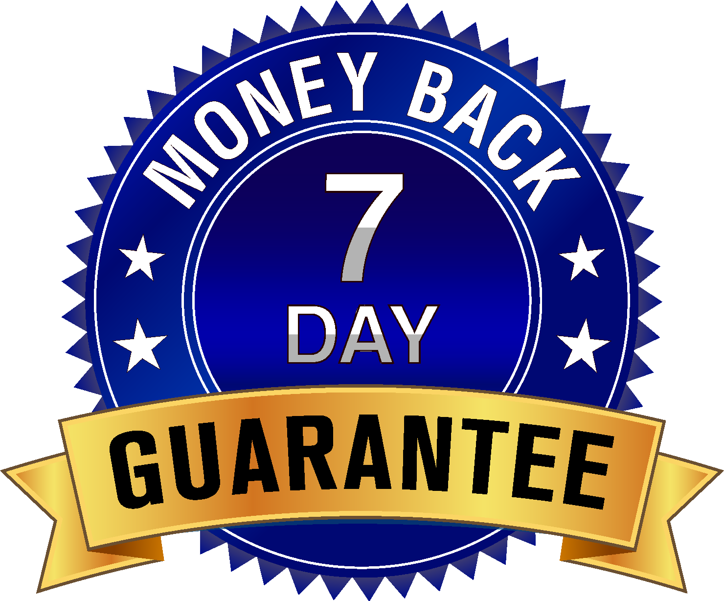 7-day money back guarantee